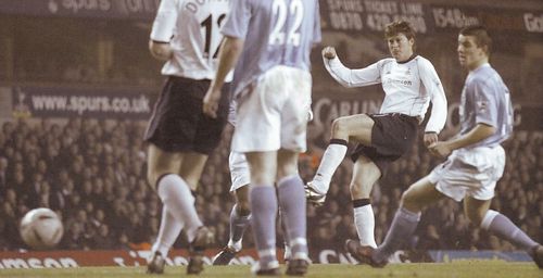 tottenham away carling cup 2003 to 04 anderton goal
