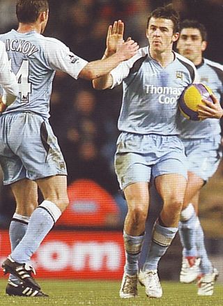 tottenham home 2006 to 07 barton goal celeb