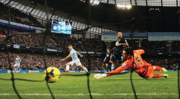 tottenham home 2013 to 14 aguero city 4th goal
