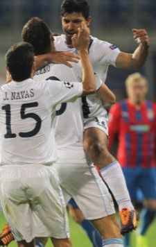 viktoria plzen away 2013 to 14 aguero goal