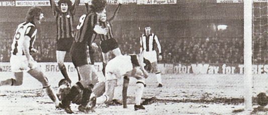 wba fa cup away 1976 to 77 royle goal
