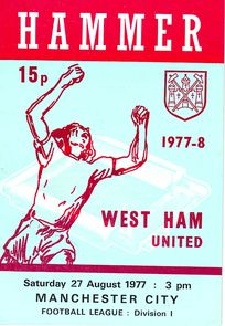 west ham away 1977 to 78 prog