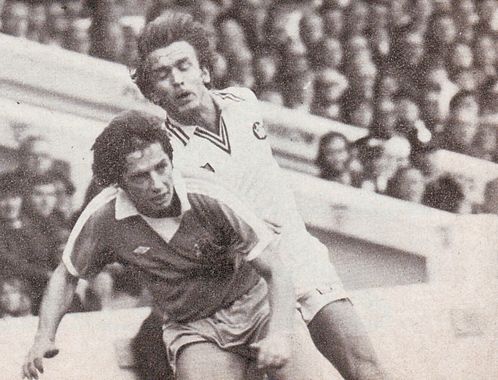 west ham home 1976 to 77 action