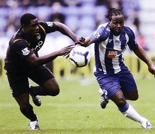 wigan away 2009 to 10 action