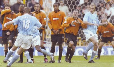 wolves away 2003 to 04 action