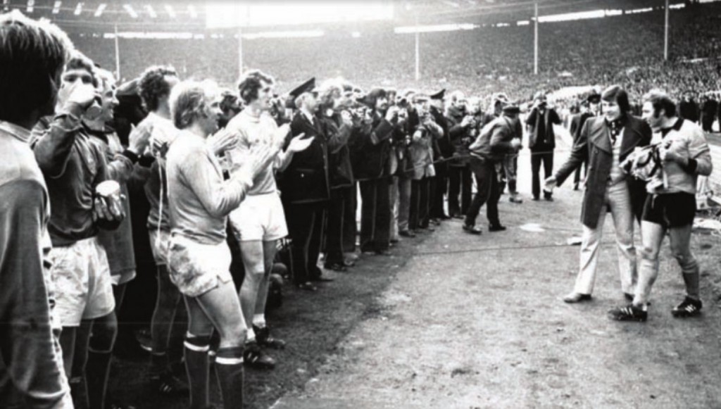 wolves league cup final 1973 to 74 city applaud