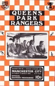 qpr away 1974 to 75 prog