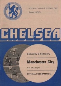 chelsea away 1973 to 74 prog
