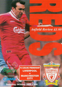 Liverpool away 1995 to 96 prog