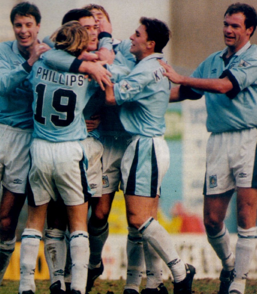 qpr away 1995 to 96 clough goal 3