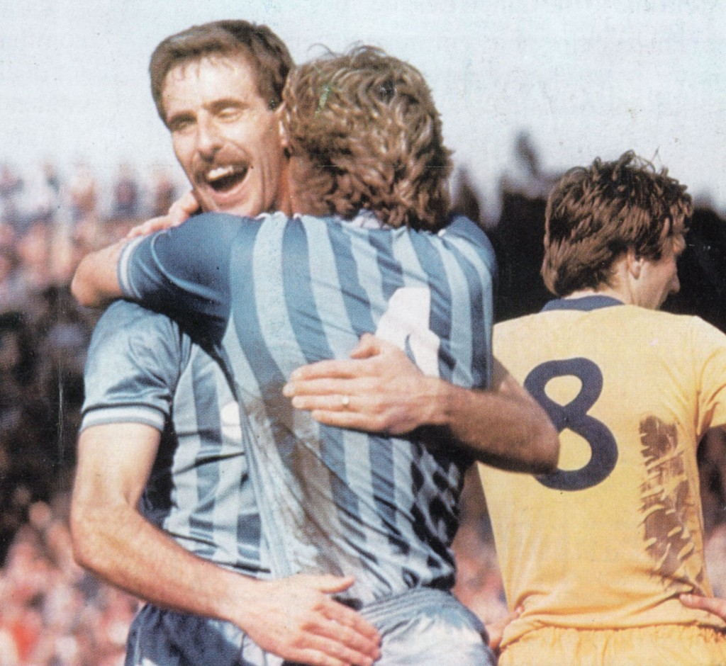 huddersfield home 1983 to 84 action 5