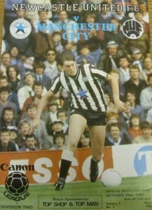 newcastle away 1983 to 84 prog