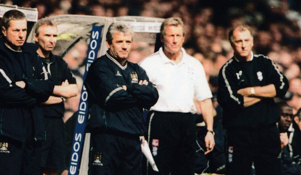birmingham home 2001 to 02 managers look on