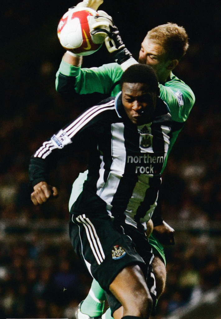 Newcastle away 2008 to 09 action good