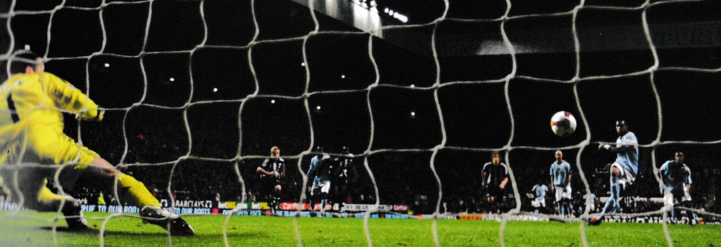 newcastle away 2008 to 09 robinho penalty