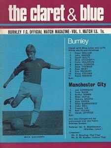 burnley away 1970 to 71 prog