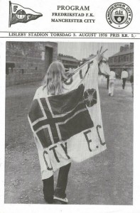 FREDRIKSTAD FK 1978 to 79 prog
