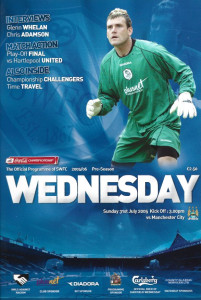 sheff weds friendly 2005 to 06 prog