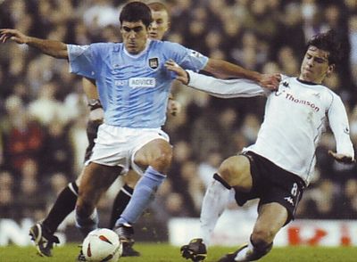 tottenham away carling cup 2003 to 04 action