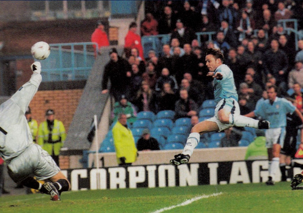 bradford home 1996 to 97 dickov goal 2