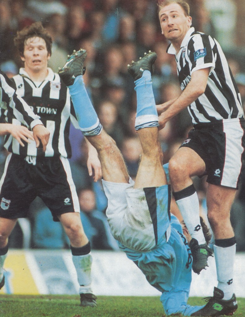 grimsby away 1996 to 97 action3