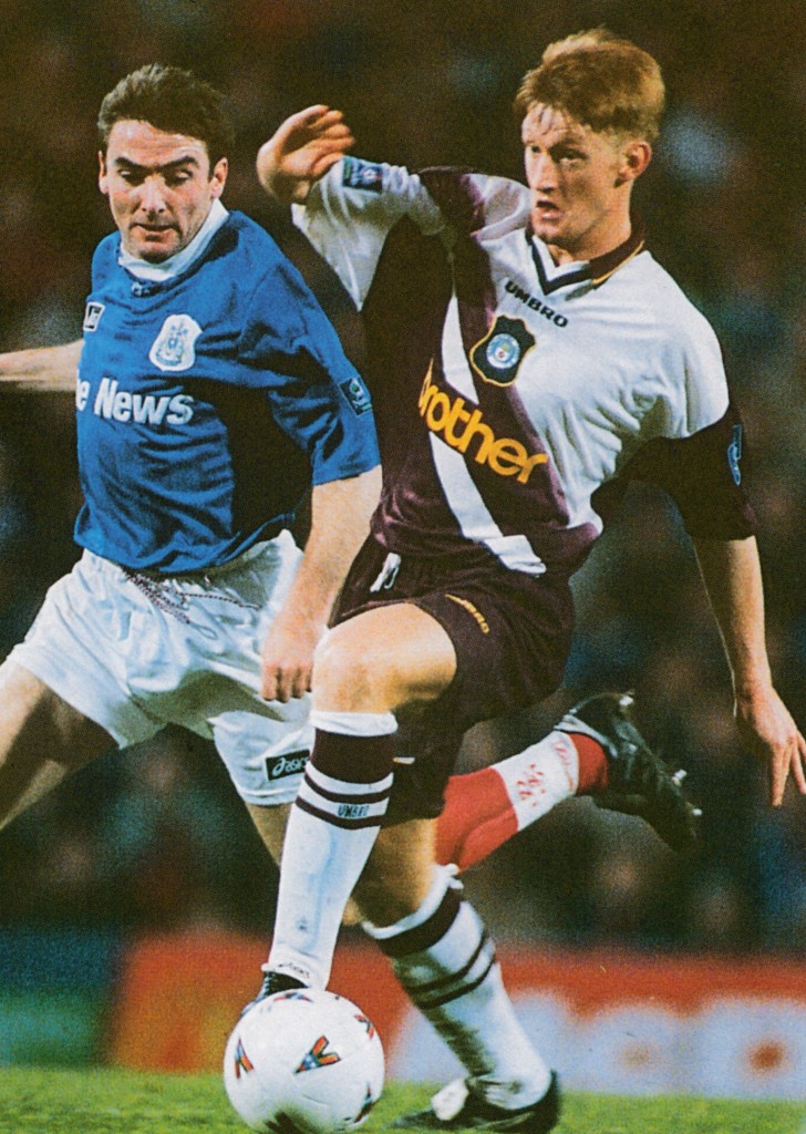 portsmouth away 1996 to 97 action6