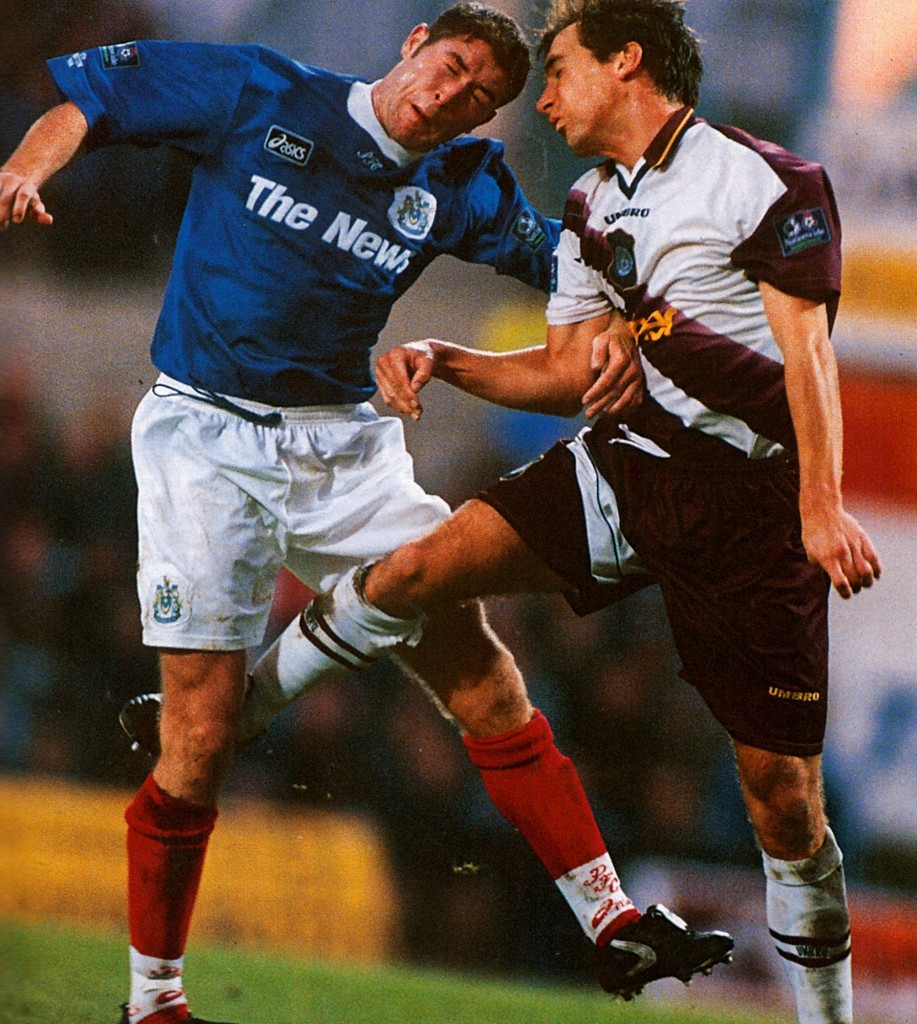 portsmouth away 1996 to 97 action7
