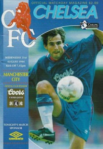 chelsea away 1994 to 95 prog