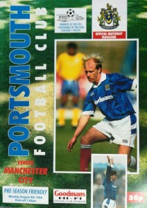 portsmouth friendly 1994 to 95 prog