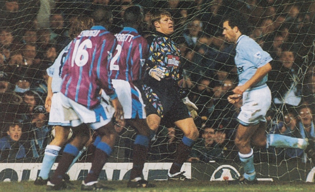 aston villa home 1994 to 95 2nd rosler goal 4