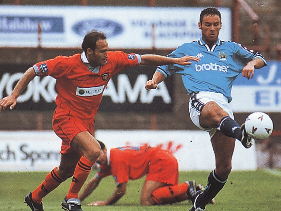 blackpool away friendly 1997 to 98 action