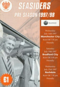 blackpool away friendly 1997 to 98 prog