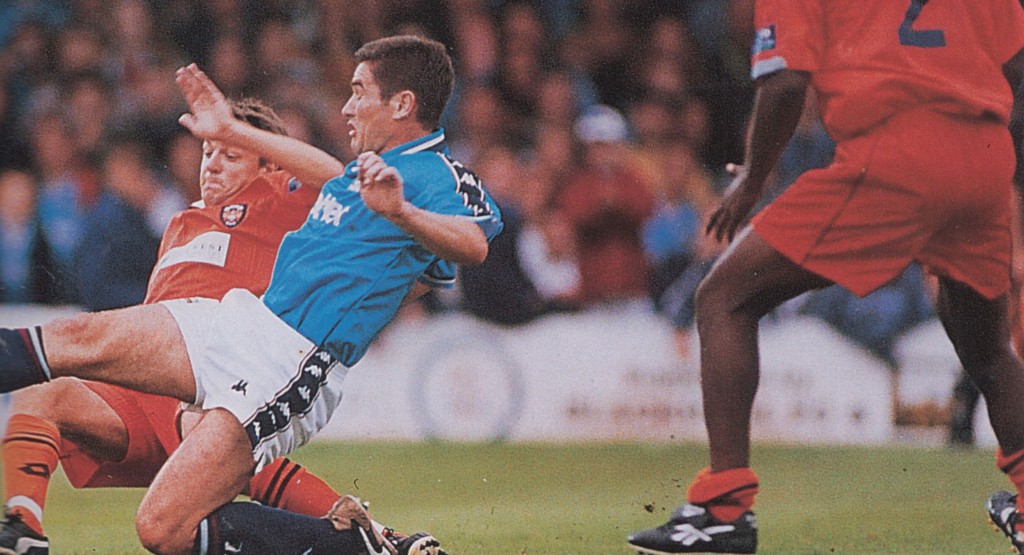 blackpool friendly 1997 to 98 clough goal6