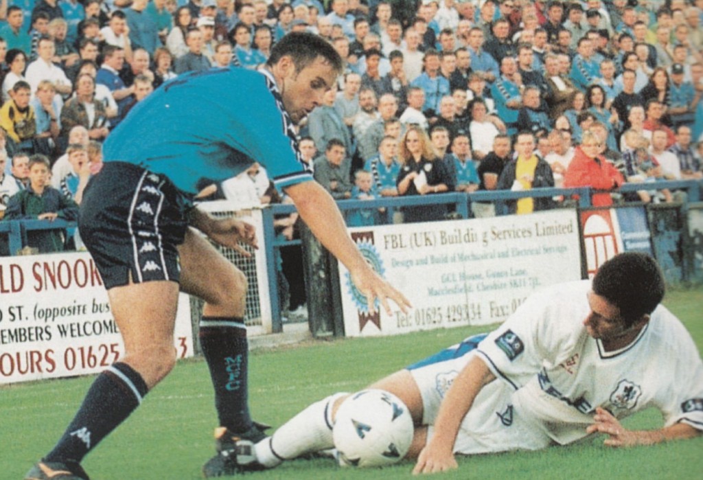 macclesfield friendly 1997 to 98 action