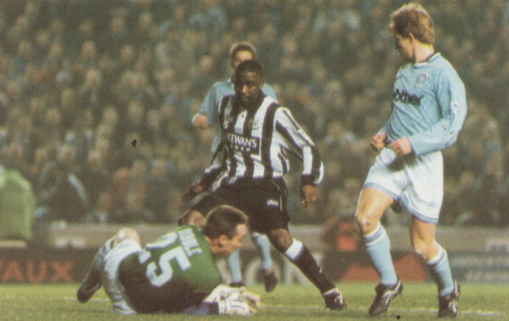 newcastle home lge cup 1994 to 95 action8