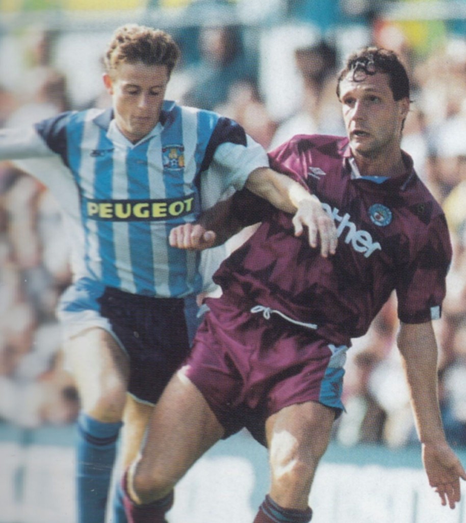 coventry away 1991 to 92 action