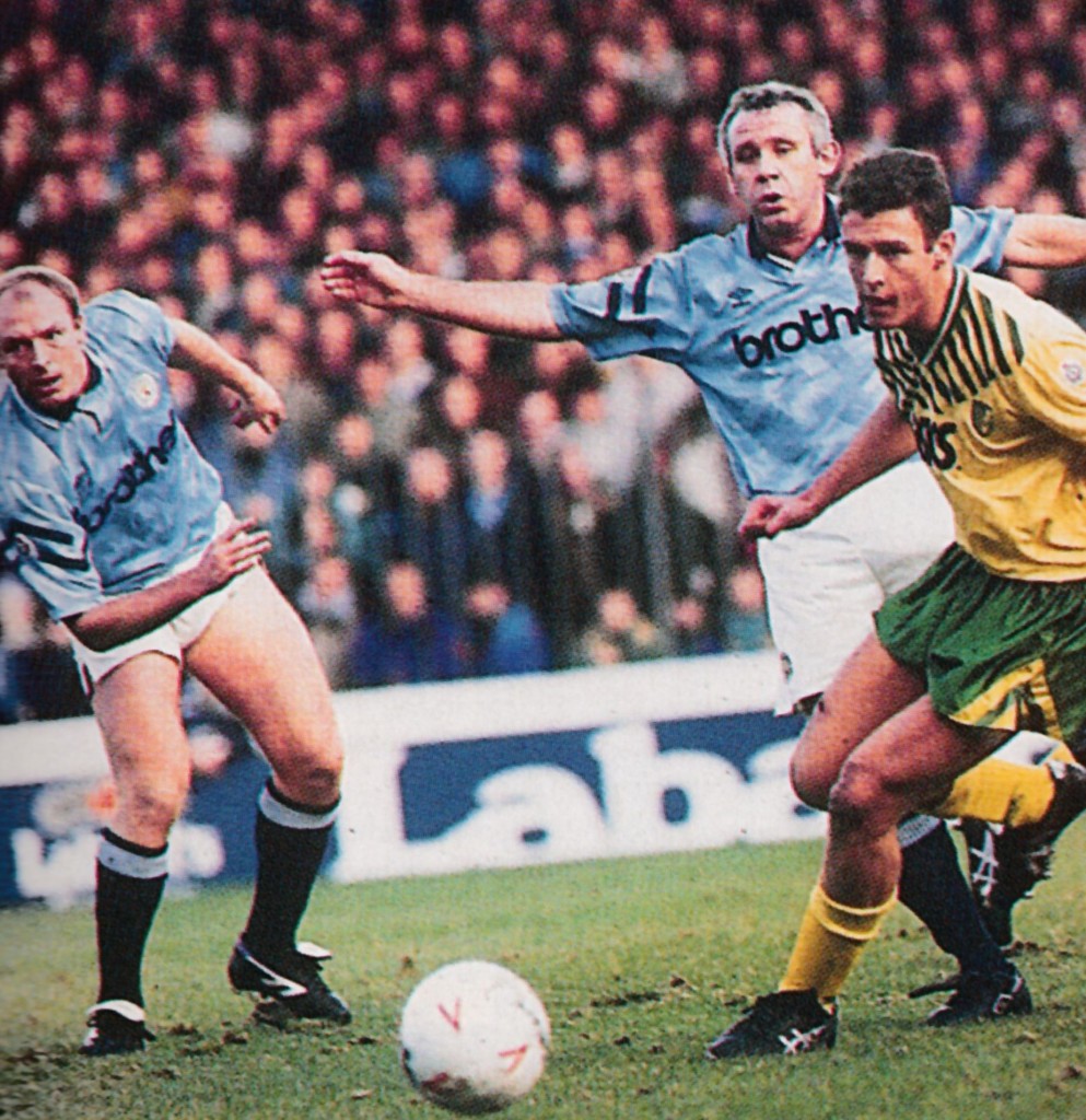 Manchester City v Norwich City 1991/92