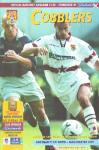 northampton away 1998 to 89 programme