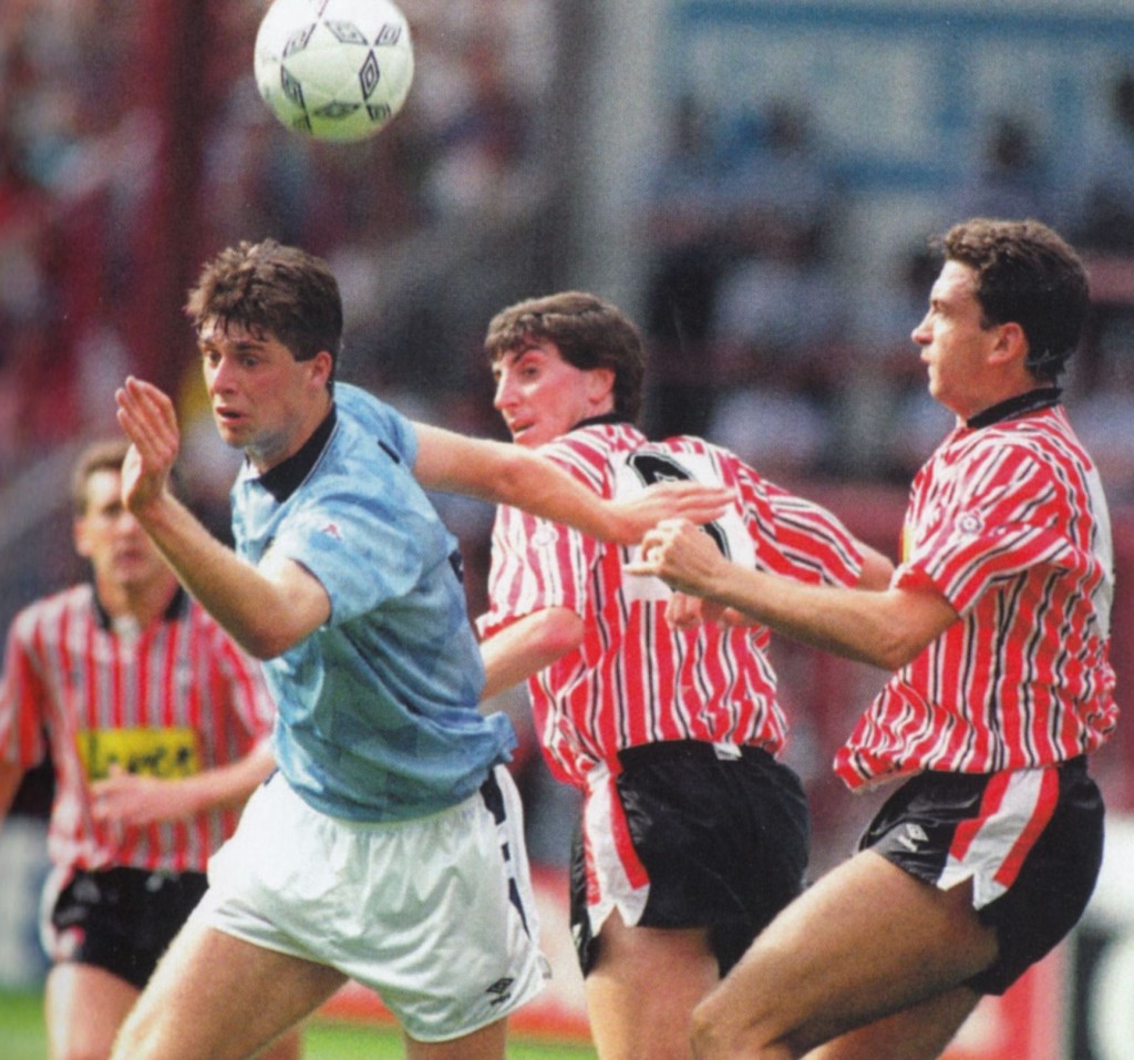 sheff utd away 1990 to 91 action65