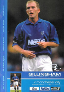 GILLinhgham away worthy cup 2000 to 01 programme