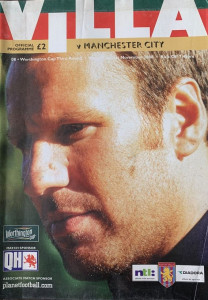 aston villa worthington cup 2000 to 01 prog