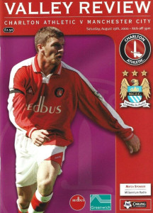 charlton away 2000 to 2001 programme