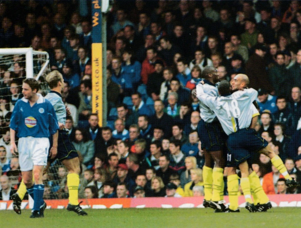 leicester away 2000 to 01 action78