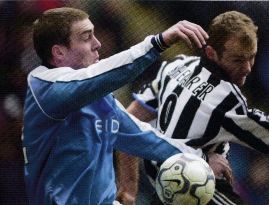 newcastle away 2000 to 01 action6
