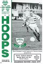 shamrock Rovers 1990 to 91 prog