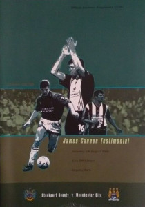stockport testimonial 2000 to 01