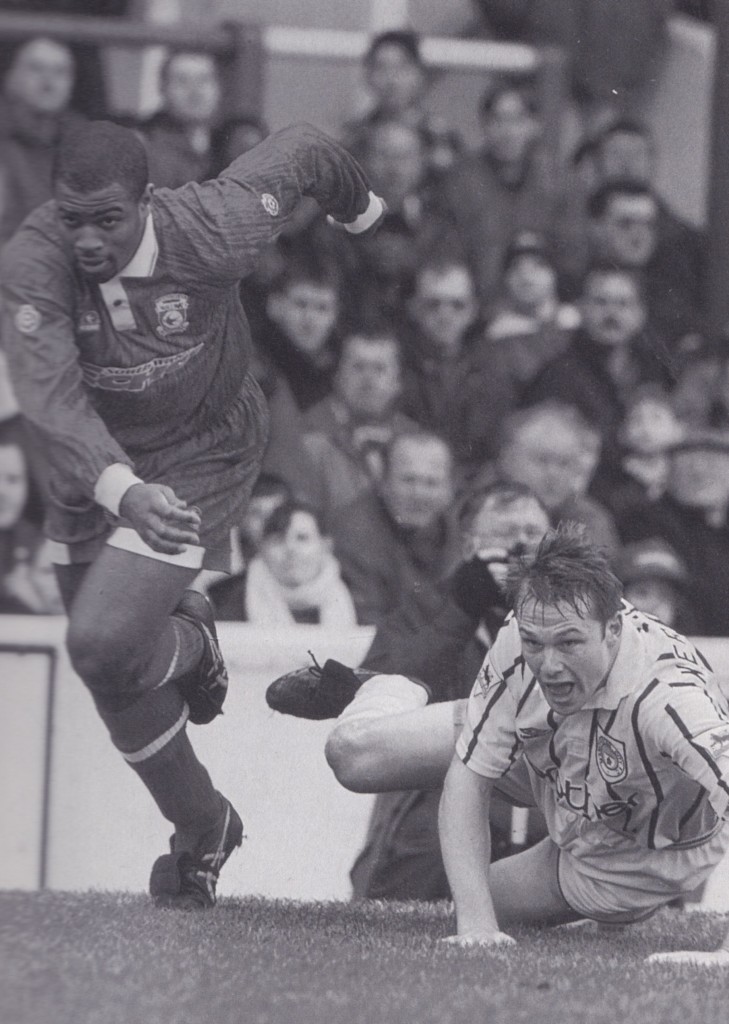 cardiff fa cup 1993 to 94 action65