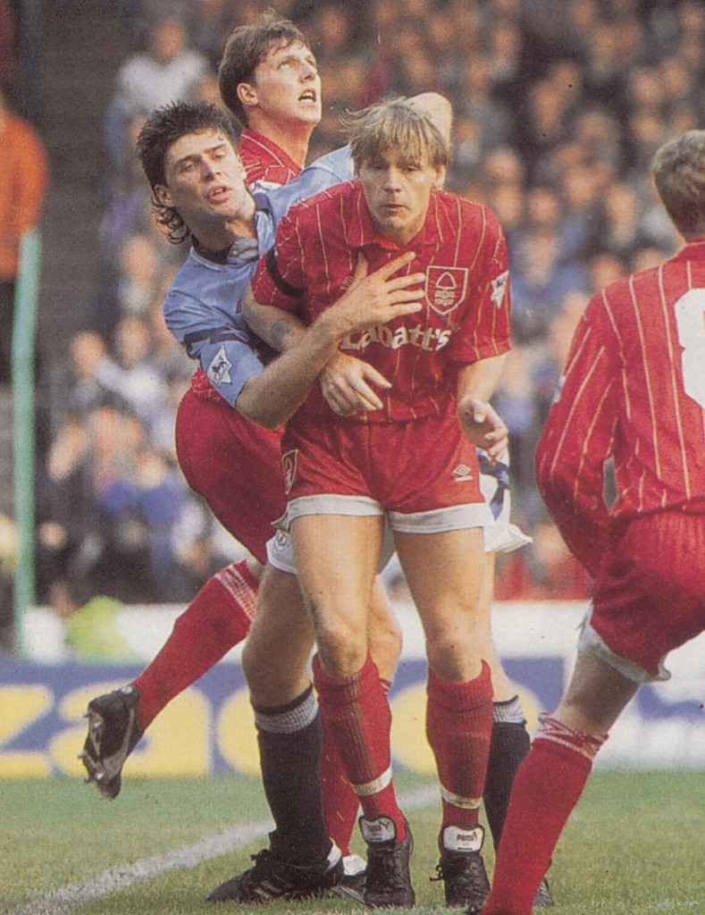 notts forest home 1992 to 93 action6