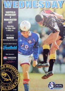 sheffield weds away 1993 to 94 prog