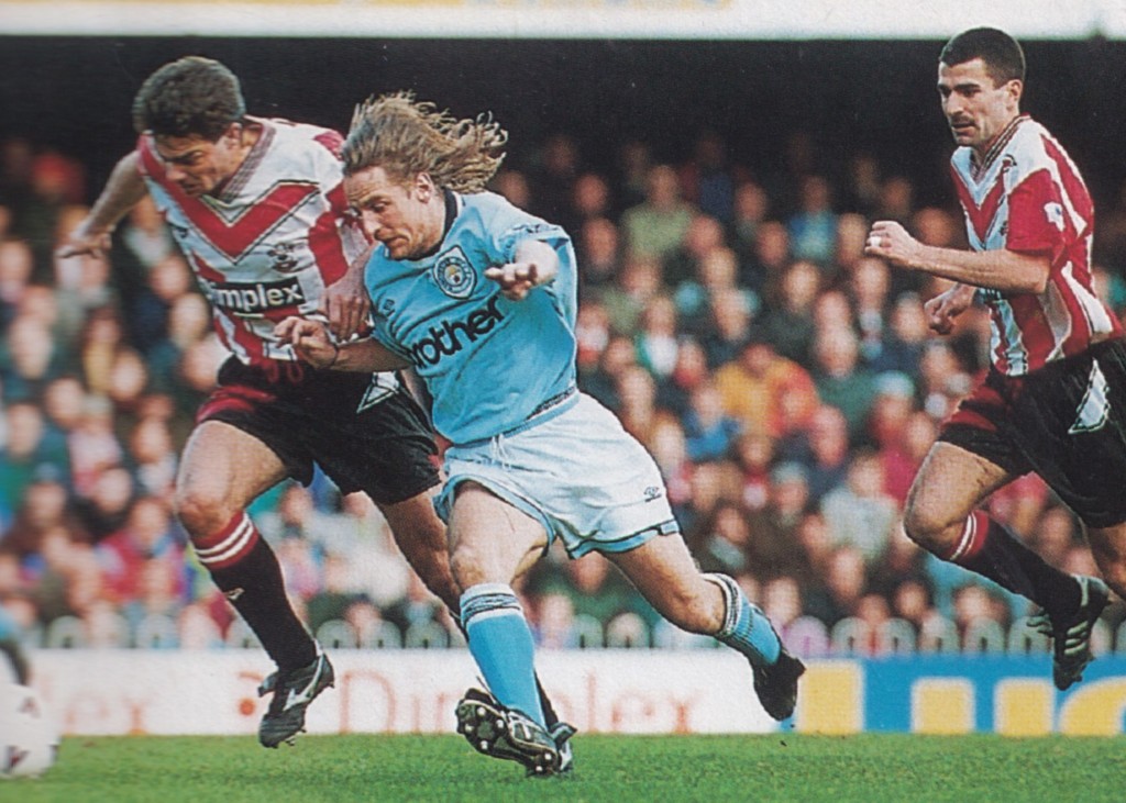 southampton away 1993 to 94 action
